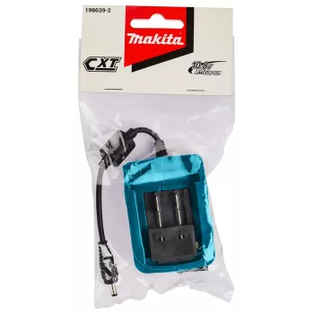 Makita CXT 12V max Li-Ion akumuliatoriaus adapteris su DC 5,5 x 2,1 mm lizdu, 2,2A