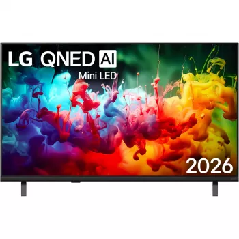 LG 43QNED7EB3C 43 colių QNED 4K UHD išmanusis televizorius su webOS 24 ir AI procesoriumi