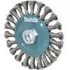 Makita D-77540 pintas vielinis puodelio šepetys 125 mm M14 nerūdijantis plienas