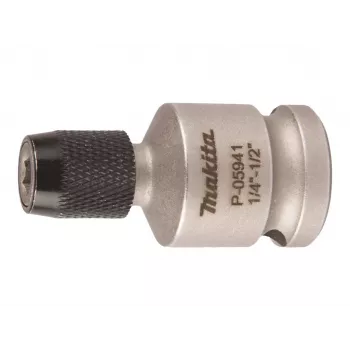 Makita P-05941 adapteris antgaliui 1/2 colio kvadratinė pavara į 1/4 colio šešiabriaunį kotą