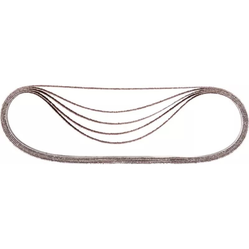 Makita P-43343 šlifavimo juostelių rinkinys, 80 grūdėtumo, 533 mm x 13 mm, 5 vnt.