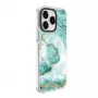 Evelatus Apple iPhone 15 Pro PC+TPU dėklas su MagSafe - Blue Marble