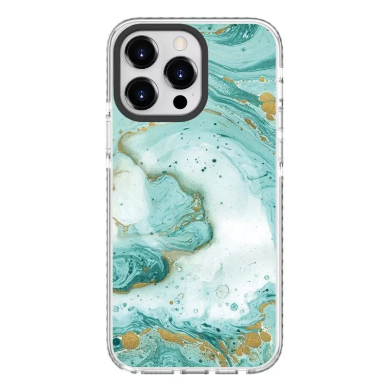 Evelatus Apple iPhone 15 Pro PC+TPU dėklas su MagSafe - Blue Marble