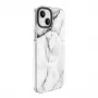 Evelatus Apple iPhone 15 PC+TPU dėklas su MagSafe Marble White