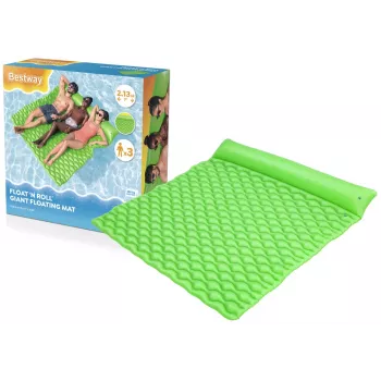 Bestway 21675 pripučiamas plaukiojantis čiužinys trims asmenims 213 x 170 x 21 cm 44106
