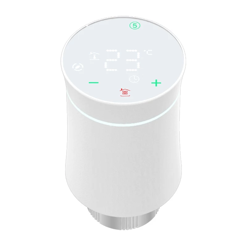 MOES TRV BY100 ZigBee jutiklinis termostatinis radiatoriaus vožtuvas