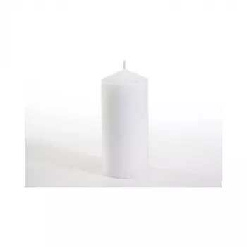 PAPSTAR stulpinė žvakė 13 cm balta