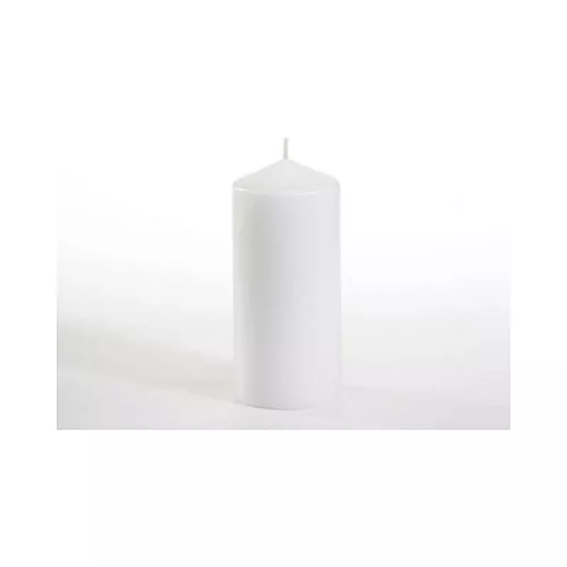 PAPSTAR stulpinė žvakė 13 cm balta