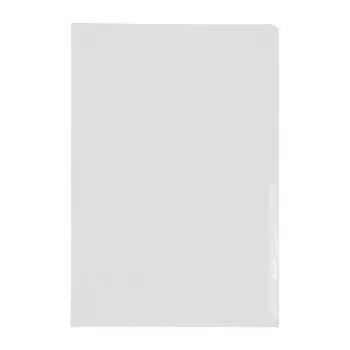 LEITZ A5 dokumentų įmautės su grūdėtu paviršiumi, 0,13 mm, permatomos, 100 vnt.