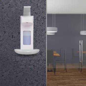 RELAXDAYS rankinis muilo dozatorius su lašų surinkimo padėklu 0,5L baltas