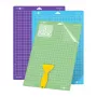 HTVRONT pjovimo kilimėlis 34,8 cm x 37 cm (įvairiaspalvis) – 4 vnt. lipnių kilimėlių rinkinys Cricut Explore Air 2/Maker, Light/Standard/Strong/Fabric Grip