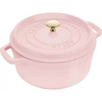 STAUB La Cocotte apvalus ketaus troškintuvas 5,2L Blossom Pink