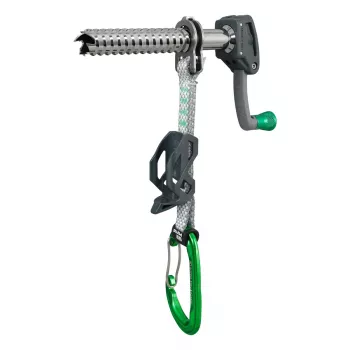 Salewa Quick Ice Screw 130 mm - žalias