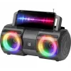 Defender BeatBox 20 Bluetooth kolonėlė 20W su apšvietimu, mikrofonu, FM, USB, TF