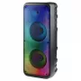Defender BOOMER 35 nešiojamas Bluetooth garsiakalbis 30W su MP3/FM/SD/USB/AUX/TWS/LCD/RGB/MIC karaoke - juodas