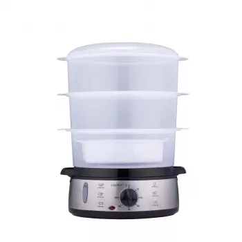 Alpina elektrinis garintuvas 800W sidabrinis 3 pakopų 9,5L BPA-free