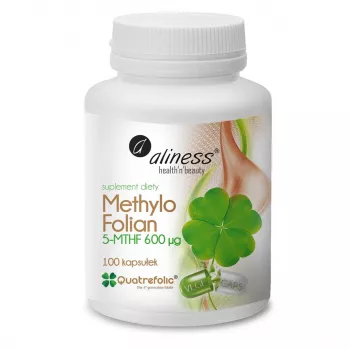 Aliness MethyloFolian 600 mcg 100 VEGE kapsulės