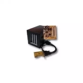 EXSYS EX-1020 kompaktiškas PCIe plėtros modulis: 2x PCI ir 2x PCIe lizdai