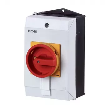 Eaton P1-25/I2H/SVB/N 3 polių pagrindinis jungiklis 25A priekinio montavimo baltas 227860