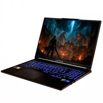 CAPTIVA Advanced Gaming I97-846CH 16 colių WQXGA 240Hz žaidimų nešiojamas kompiuteris - Intel Core i7-14650HX, 32GB DDR5, 4TB NVMe SSD, GeForce RTX 5060 8GB, Windows 11 Home