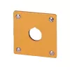 Eaton M22-EY1 montavimo plokštė, geltona, aliuminis, IP65, 72 x 72 mm 216542