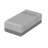 Bopla EG 1240 L darbalaukio korpusas, 125 x 67 x 40 mm, polistirenas, šviesiai pilkos spalvos RAL 7035 32124012