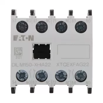 Eaton DILM150-XHIA22 pagalbinis kontaktų blokas, 2NO+2NC, priekinio montavimo, varžtiniai gnybtai 283464