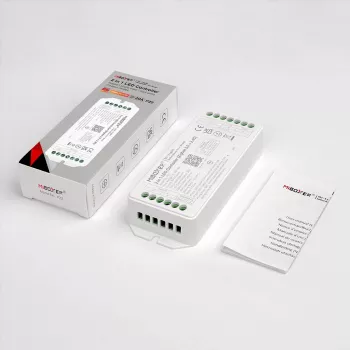 Miboxer PZ2 Zigbee 3.0+ ir 2.4G LED valdiklis, 2-in-1 CCT/reguliatorius, DC 12-48V, 20A