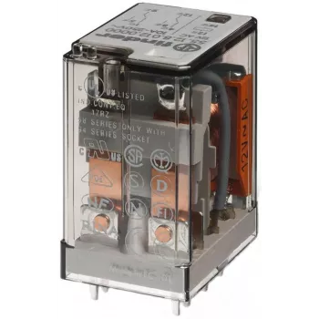 Finder 55.12.9.012.0000 pramoninis relė, 12 V DC ritė, 2 perjungimo kontaktai, 10 A