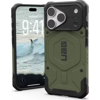 UAG Urban Armor Gear Pathfinder MagSafe dėklas Apple iPhone 18 Pro/17 Pro - Olive Drab 114583117272