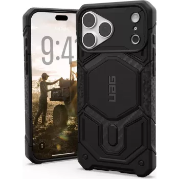 UAG Urban Armor Gear Monarch Pro MagSafe dėklas Apple iPhone 18 Pro Max/17 Pro Max, Carbon Fiber 114568114242