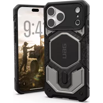 UAG Urban Armor Gear Monarch Pro MagSafe dėklas Apple iPhone 18 Pro Max/17 Pro Max - Titan 114568113636
