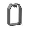 Hager LK750503 PVC paviršinio montavimo kabelių kanalas 75x50mm juodas 2m