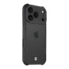 Tactical užpakalinis dangtelis Quantum Stealth iPhone 18 Pro permatomas/juodas