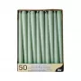 Papstar kūginės žvakės 22 x 250 mm, jade green, 50 vnt. pakuotė (88341)
