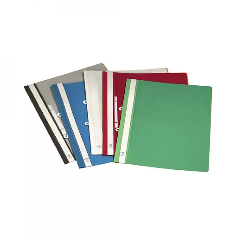 DURABLE Extra Wide A4 segtuvas su fiksatoriumi PVC juodas