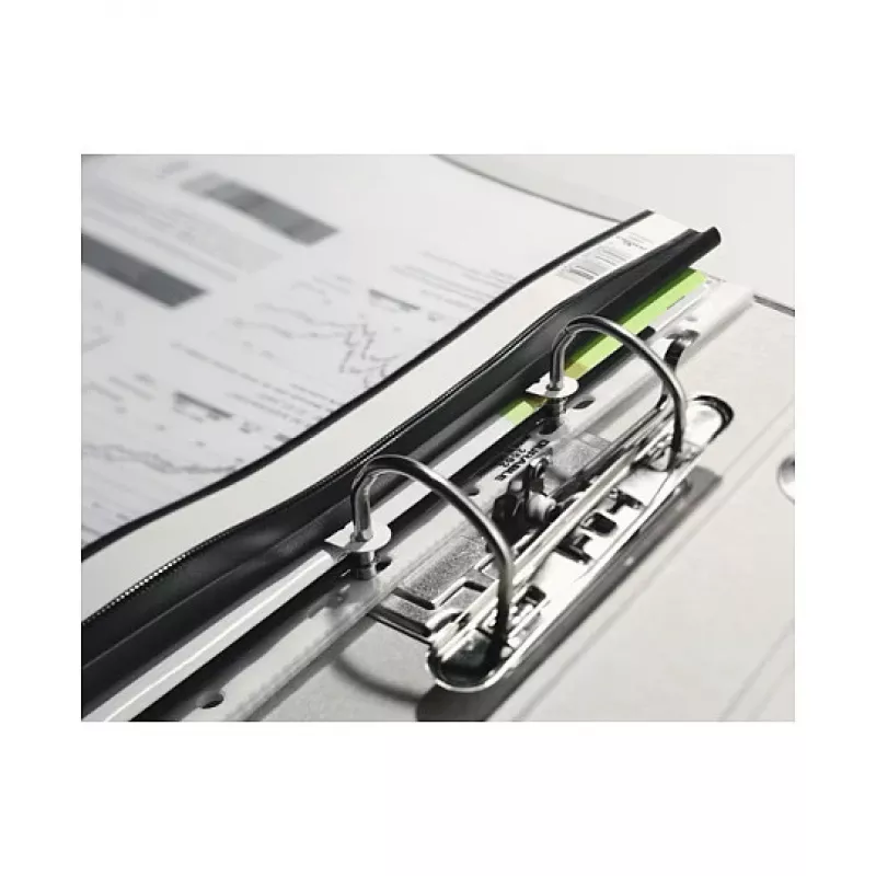 DURABLE Extra Wide A4 segtuvas su fiksatoriumi PVC juodas
