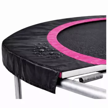 LEAN SPORT Spyruoklių dangtelis Sport Max 10ft batutui, juodas-rožinis