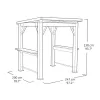KETER Gazebo Grill 29213898 kieto stogo aliuminio pavėsinė