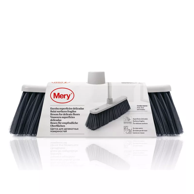 MERY minkšta grindų šluota be koto, 27 cm (05073401)