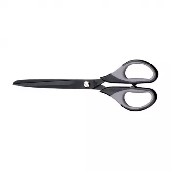 MAUL Antihaftschere 18 cm nelimpančios nerūdijančio plieno žirklės, juodos/oranžinės