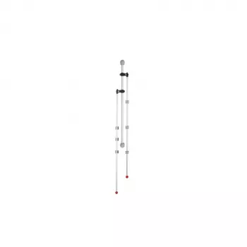 MAUL Plan Holder Rail 132 cm sieninis laikiklis, sidabrinis