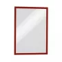 DURABLE DURAFRAME MAGNETIC A3 raudonas 5 vienetų rinkinys magnetinis dokumentų rėmelis