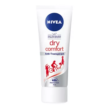 NIVEA Dry Comfort Deo-Creme 75 ml - 48h priešprakaituojantis kremas moterims