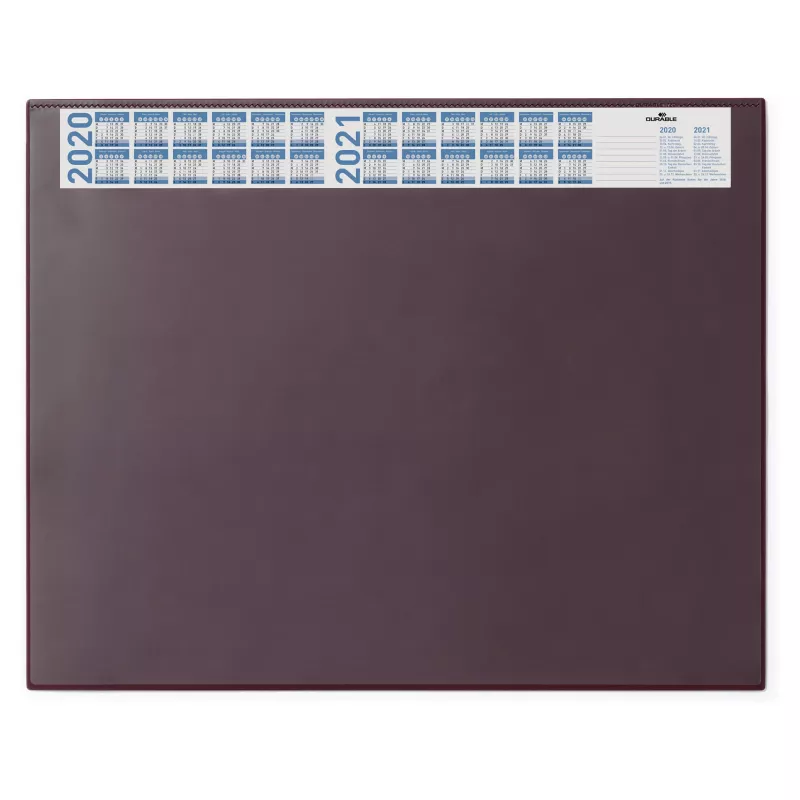 DURABLE rašymo pagalvėlė ant stalo 65 x 52 cm raudona