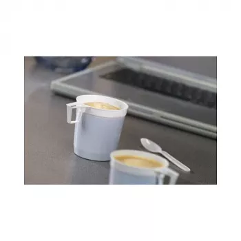 STARPAK vienkartiniai popieriniai kavos puodeliai 250 ml balti 80 mm (50 vnt. pakuotė)