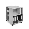 DURABLE Multifunkcinis vežimėlis 74/59 atviras 528x737x592 mm šviesiai pilkas