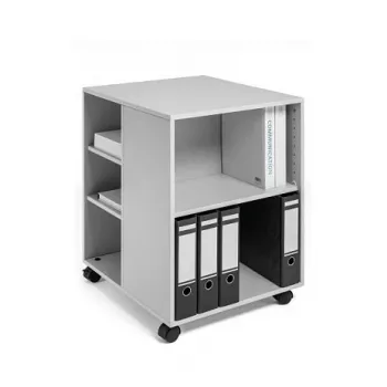 DURABLE Multifunkcinis vežimėlis 74/59 atviras 528x737x592 mm šviesiai pilkas
