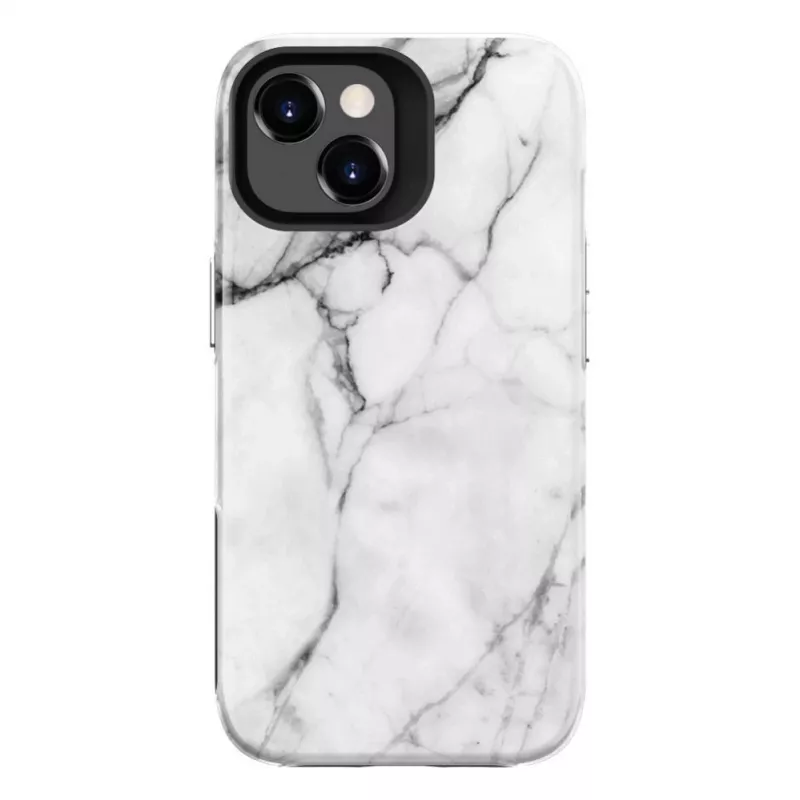 Evelatus Apple iPhone 15 Plus Armor dėklas TPU+PC Marble White