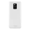Fixed Zen 20 nešiojamas įkroviklis 20000 mAh su LCD ekranu ir PD 20W išėjimu - baltas FIXZEN-20-WH